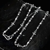 Men&#39;s Fashion Anchor Curb Chain Solid 925 Sterling Silver Necklace 18&quot;,20&quot; &amp; 22&quot; - £172.58 GBP+