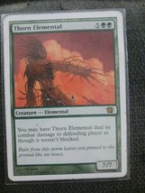 Mtg Thorn Elemental 8th Edition Rare - £0.89 GBP