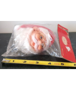 SSCO Plastic Christmas Ornament Vintage Santa Claus Head with Glasses an... - £7.77 GBP