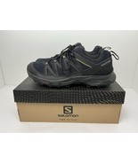Salomon Pathfinder Hiking Shoes Womens US9 EU42 2/3 Excellent Blue &amp; Black - $129.35 CAD