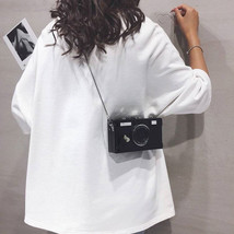 Retro Camera Style Purse Vintage Fashion Crossbody Small Bags for Woman PU Handb - £29.04 GBP