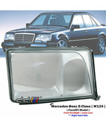 FRONT RIGHT Headlight Lamp Glass Lens For Mercedes-Benz W124 E200 E320 9... - $127.90
