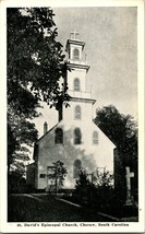Postcard - David&#39;s Episcopal Church - Cheraw South Carolina SC Greycraft UNP Q17 - £5.37 GBP