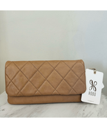 HOBO Advent Continental Leather Wallet, Soft Luxury Leather, Taupe Beige... - $157.28 CAD