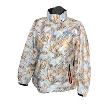 Harley Davidson Jacket Windbreaker Rain Womens XL Drawstring Hood Pockets Logo L - £99.91 GBP