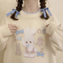 Cute  sweatshirt Winter New Korean Harajuku Japanese  Casual  Style Women Loose  - £57.28 GBP