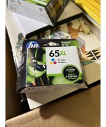 Genuine HP 65XL (N9K03AN) Tri Color Ink Cartridge Exp. Oct 2022 - £13.98 GBP
