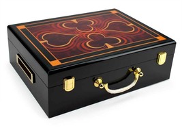 500 Ct Hi-Gloss Wooden Case - £87.29 GBP
