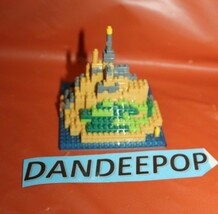 Nanoblock France Mont Saint-Michel Landmark Building Toy Set Complete - $29.69