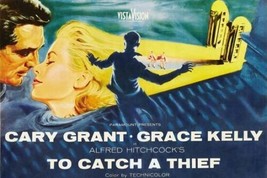 To Catch A Thief Cary Grant Grace Kelly 18x24 poster inch movie Poster the kiss - £23.59 GBP