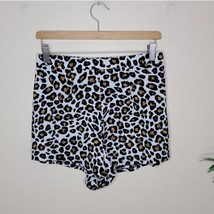Show Me Your Mumu | Maritime Short in White Tan Black Leopard Print size... - £29.50 GBP