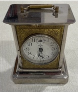 SALE - German (Friedrich Mauthe Schwennigen) Carriage clock, musical -wo... - £190.70 GBP