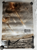 Battle LA Aliens Sci Fi Horror Original Movie Poster 40&quot; X 27&quot; Wall Art - £11.85 GBP