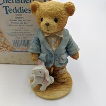 Enesco Cherished Teddies Things Like You Are Precious and Few 1991 Jeremy Easter - £13.28 GBP