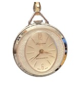 Lucerne Swiss Made 17 Jewel Ladies Pocket Watch Necklace Pendant - $626.88 MXN