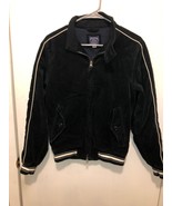 J Crew Harrington Mens XS Black Varsity Jacket in Corduroy Full Zip Styl... - €52,07 EUR