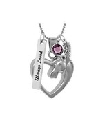 Horse In My Heart Ash Pendant Urn - Love Charms™ Option - $29.95