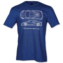 C8 Corvette Blueprint T-Shirt - £22.01 GBP+
