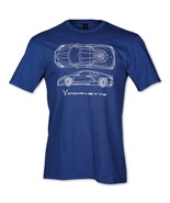 C8 Corvette Blueprint T-Shirt - £21.99 GBP+