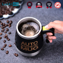 Automatic Self Stirring Magnetic Mug Auto Mixing USB Rechargeable Mug Coffee Cup - £17.56 GBP