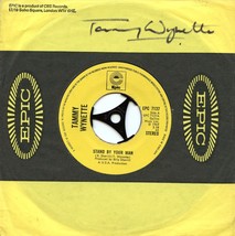 Tammy Wynette Signed Record Cover - £117.91 GBP