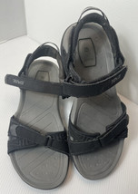 Teva 1003955 Numa Black Adjustable Waterproof Sport Sandals Mens 8 Or Women 9.5 - £18.31 GBP