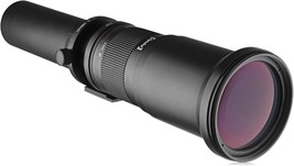 Opteka 650-1300Mm (With 2X- 1300-2600Mm) Telephoto Zoom Lens, Sl2 Dslr Cameras - £214.67 GBP