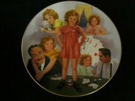 Little Miss Marker Collector Plate Shirley Temple Classics Nostalgia - £27.65 GBP