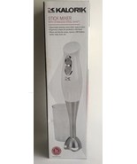 Kalorik Stick Mixer with Stainless Steel Shaft 2-Speed Control 200W AC Motor NIB - $774.23 MXN