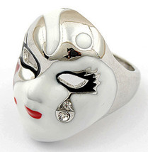 Chinese Style Mask Fashion Band Ring - £3.10 GBP