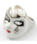 Chinese Style Mask Fashion Band Ring - £3.12 GBP