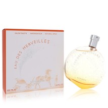 Eau Des Merveilles Perfume By Hermes Eau De Toilette Spray 3.4 oz - £63.52 GBP