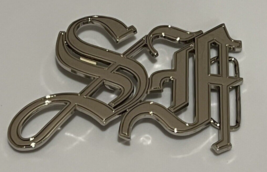 SF Initial for San Francisco CA Belt Buckle Old School Style English Script - $13.98