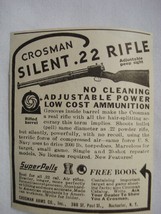 Advertisement from 1939 Crosman Silent .22 Rifle, Crosman Arms Co., Rochester NY - £7.98 GBP