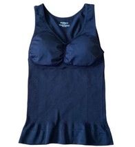Women Tank Top Cami Shaper XL Removable Pads Tummy Control Padded Bra Cami - $12.07