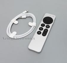 Apple Siri Remote A2540 - Silver MJFM3LL/A (good) - $40.99