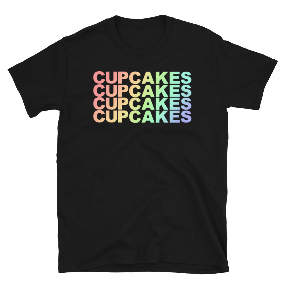 Beer Retro Light Rainbow Cupcakes lovers Gift Idea T-shirt