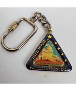 Vintage Washington DC US Capitol Key Chain Advertising Collectible - $11.30