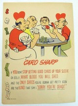 Vintage Vinegar Valentine Card Sharp Penny Dreadful Sarcasm Insult Poem Ephemera - £7.96 GBP