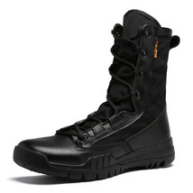 Men Military Boots Autumn Black Special Forces Combat Field Tactical High Boot O - £41.90 GBP