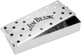Jim Beam JB0133 Stainless Steel Smoker Box, Silver - £26.33 GBP