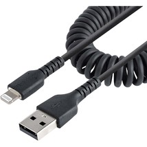 StarTech.com 50cm (20in) USB to Lightning Cable, MFi Certified, Coiled i... - £19.70 GBP