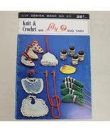 Vintage 1950s Knit &amp; Crochet Instruction Booklet by Lily - $10.97 CAD