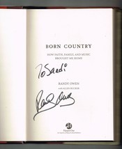 Born Country by Randy Owen Signed autographed Hardback book ALABAMA - £381.40 GBP