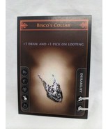*Punched* Path Of Exile Exilecon Biscos Collar Unique Trading Card - £391.12 GBP