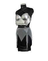 Steel Lady Cuirass Armor Brave Lady Medieval Cuirass Armor Set Steel Cha... - $199.00