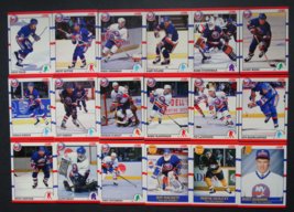 1990-91 Score Canadian New York Islanders Team Set of 18 Hockey Cards - £1.58 GBP