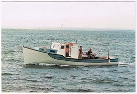 Postcard Fishing For Blue Fin Tuna Off Nova Scotia - £6.22 GBP