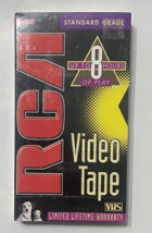RCA T-160 Blank VHS Standard Grade Video Tape Up to 8 Hours Recording New Sealed - £4.55 GBP