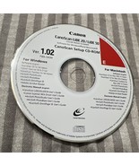 Canon Canoscan Lide 20 / Lide 30 Software Disk CD For Windows / Mac - £8.40 GBP